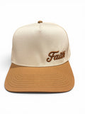 Faith Embroidered Snapback Hat