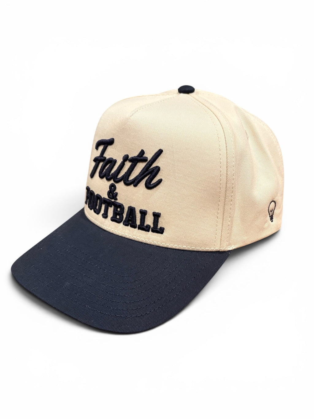 Faith & Football Embroidered Snapback Hat